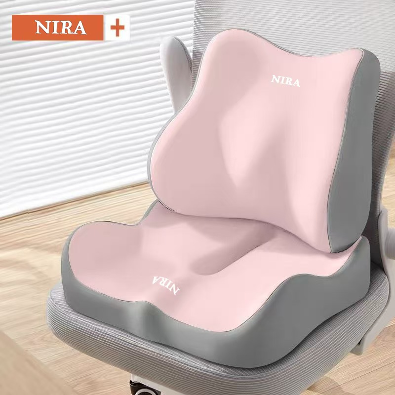 Bolster Pillow Long - Thickened Breathable Seat Cushion for Office