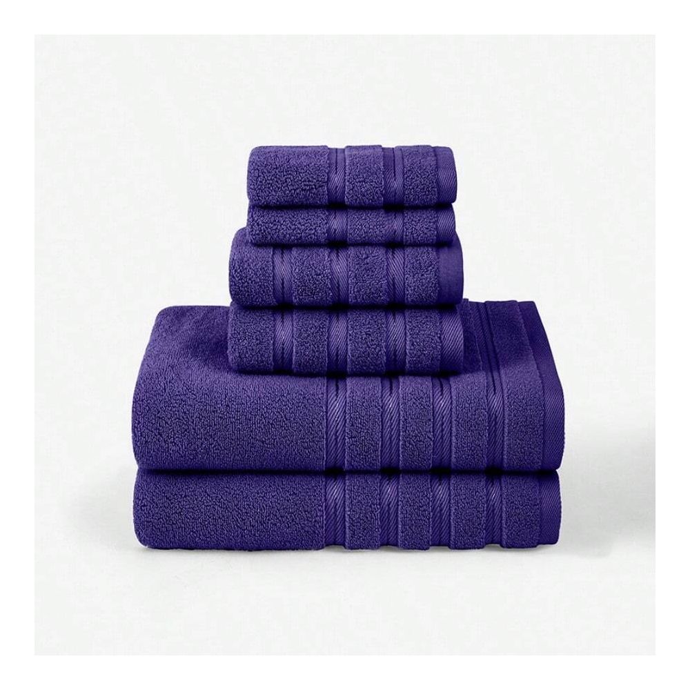 Home Textiles Towel Set - Luxury 6 Pieces Towel Set, 2
