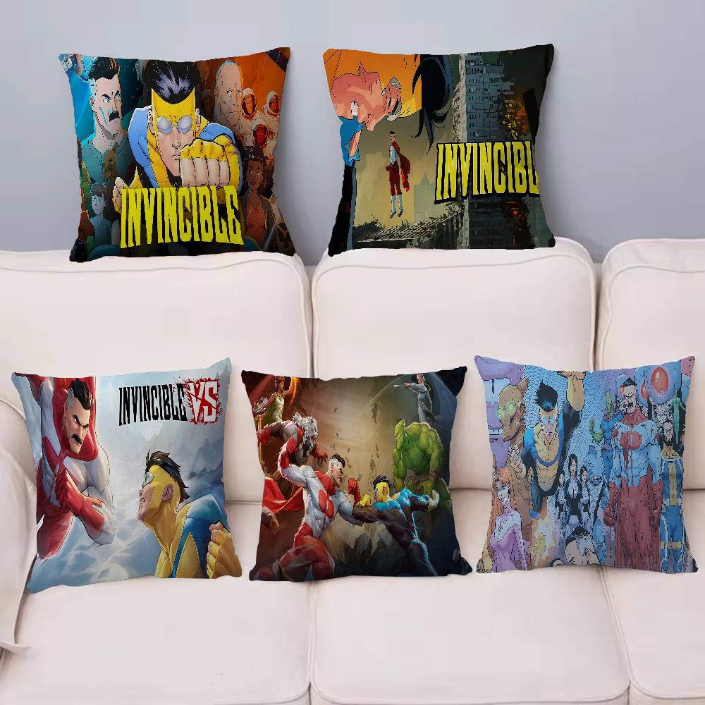 Home Textiles Images - Hero Anime Images I-InvincibleS Pillow Cushion