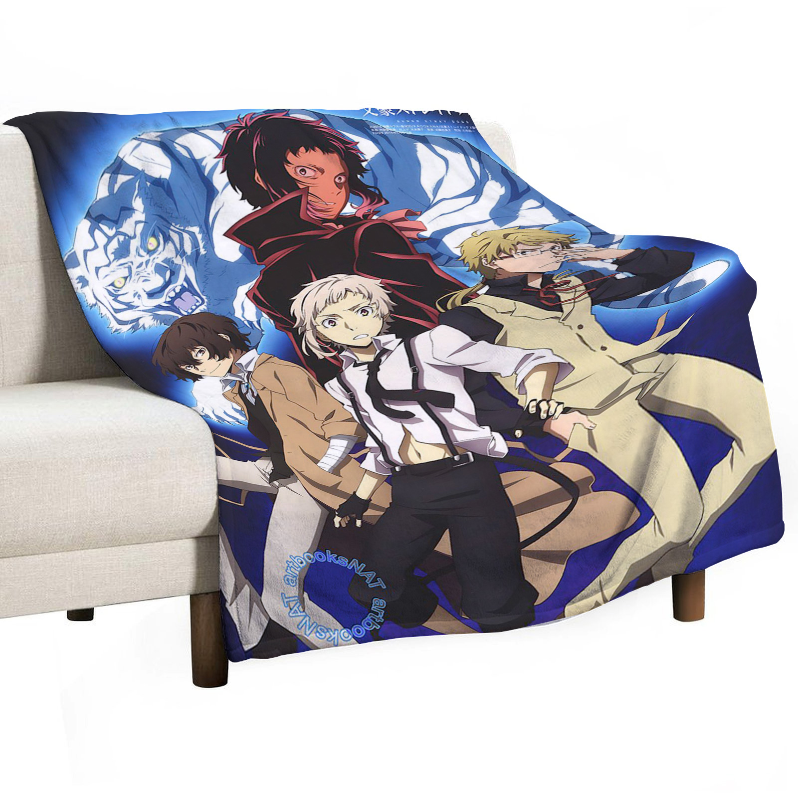 Home Textiles Luxury - Bungo Stray Dogs Sofa Throw Blanket