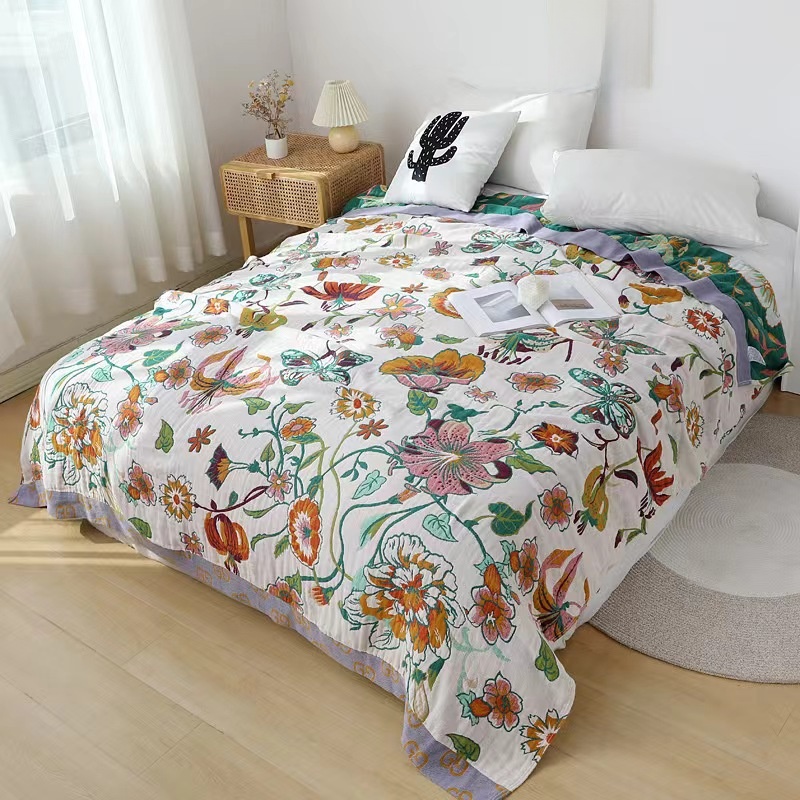Home Textiles Towel Set - Pure Cotton Multilayer Towel Blanket Bed