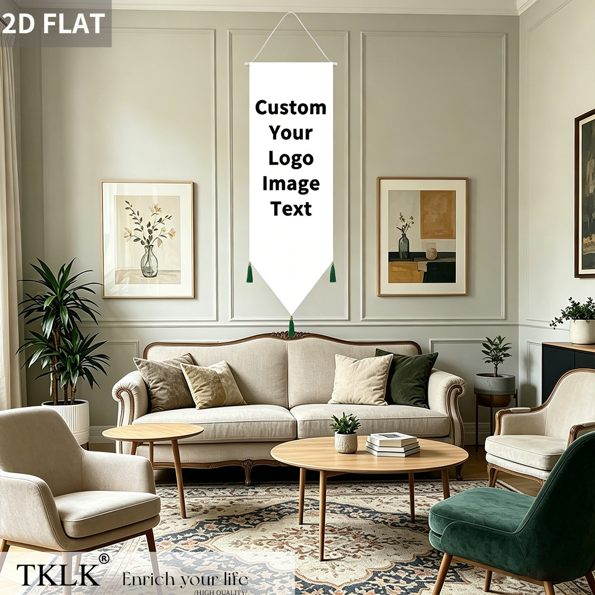 2D FLAT 1pc Custom Durable Pol – Home Textiles Images recenzja i cena