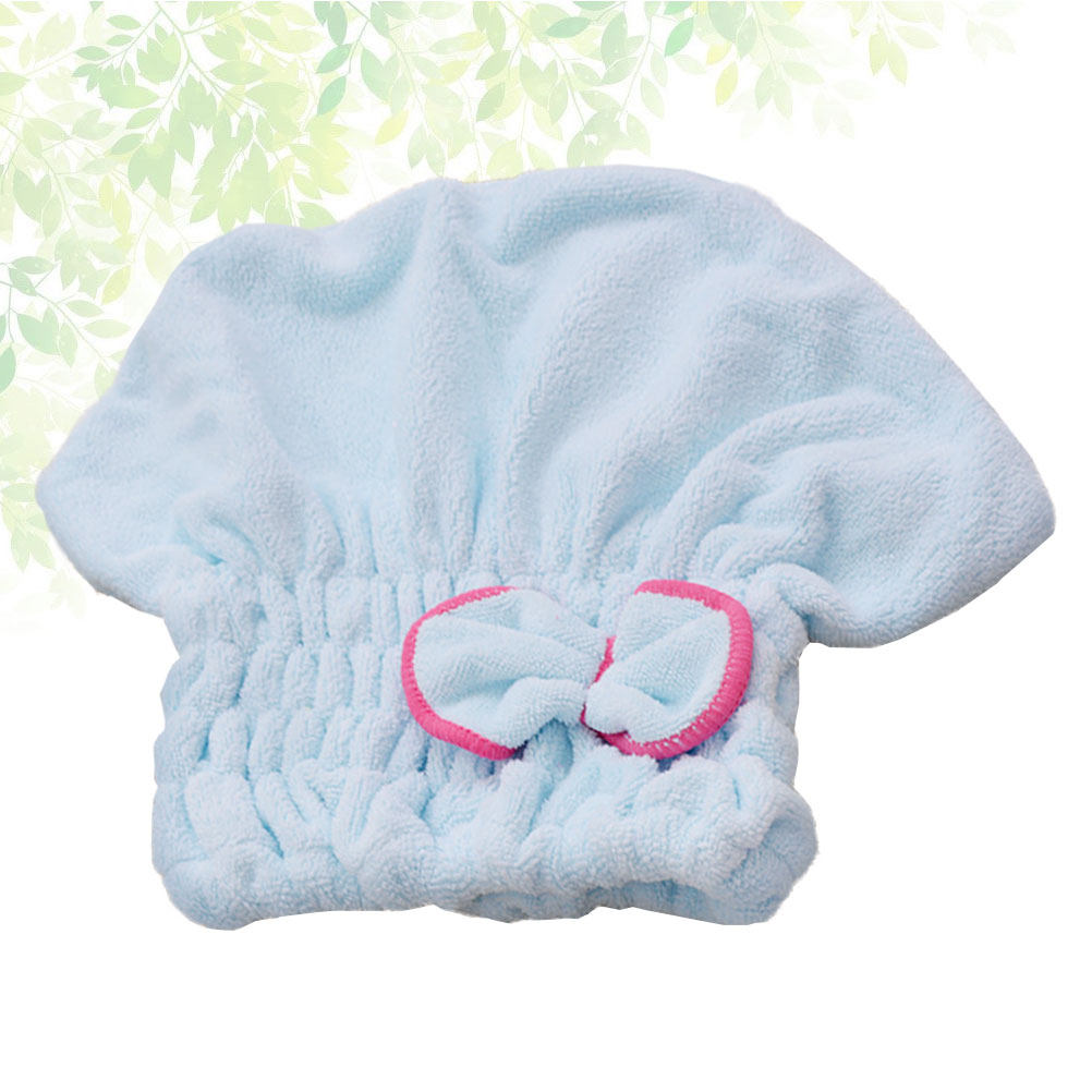 Bowknot Hair Drying Cap Coral  – Home Textiles Towel Set recenzja i cena