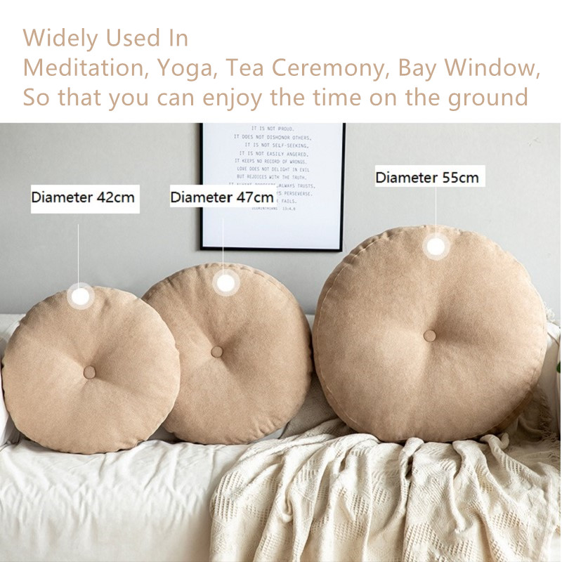 Soft Round Big Floor Cushion M – Floor Cushion Pouf recenzja i cena