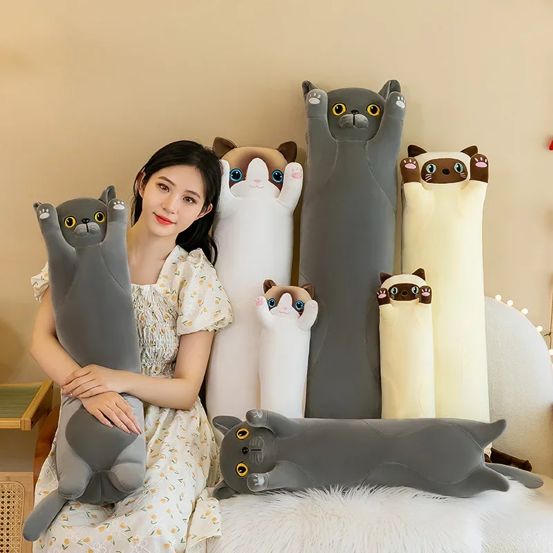 50~110cm Squishy Cat Long Doll – Bolster Pillow Long recenzja i cena