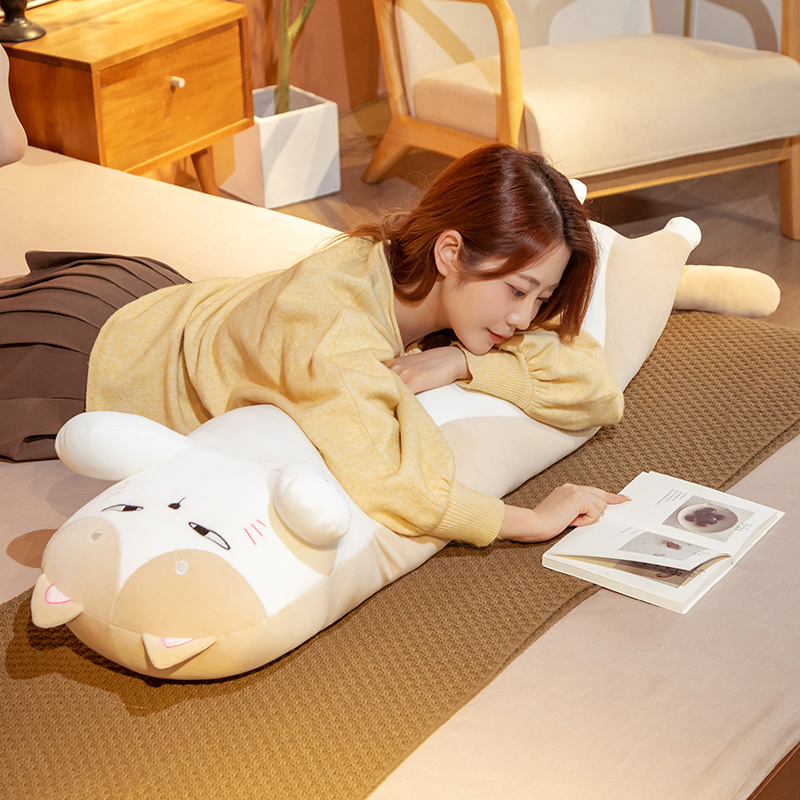 50-130cm Kawaii Soft Long Cat  – Bolster Pillow Long recenzja i cena