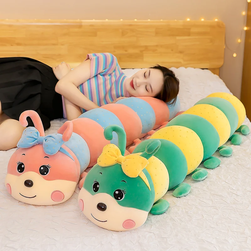 120cm Cute Bow Caterpillar Thr – Bolster Pillow Long recenzja i cena