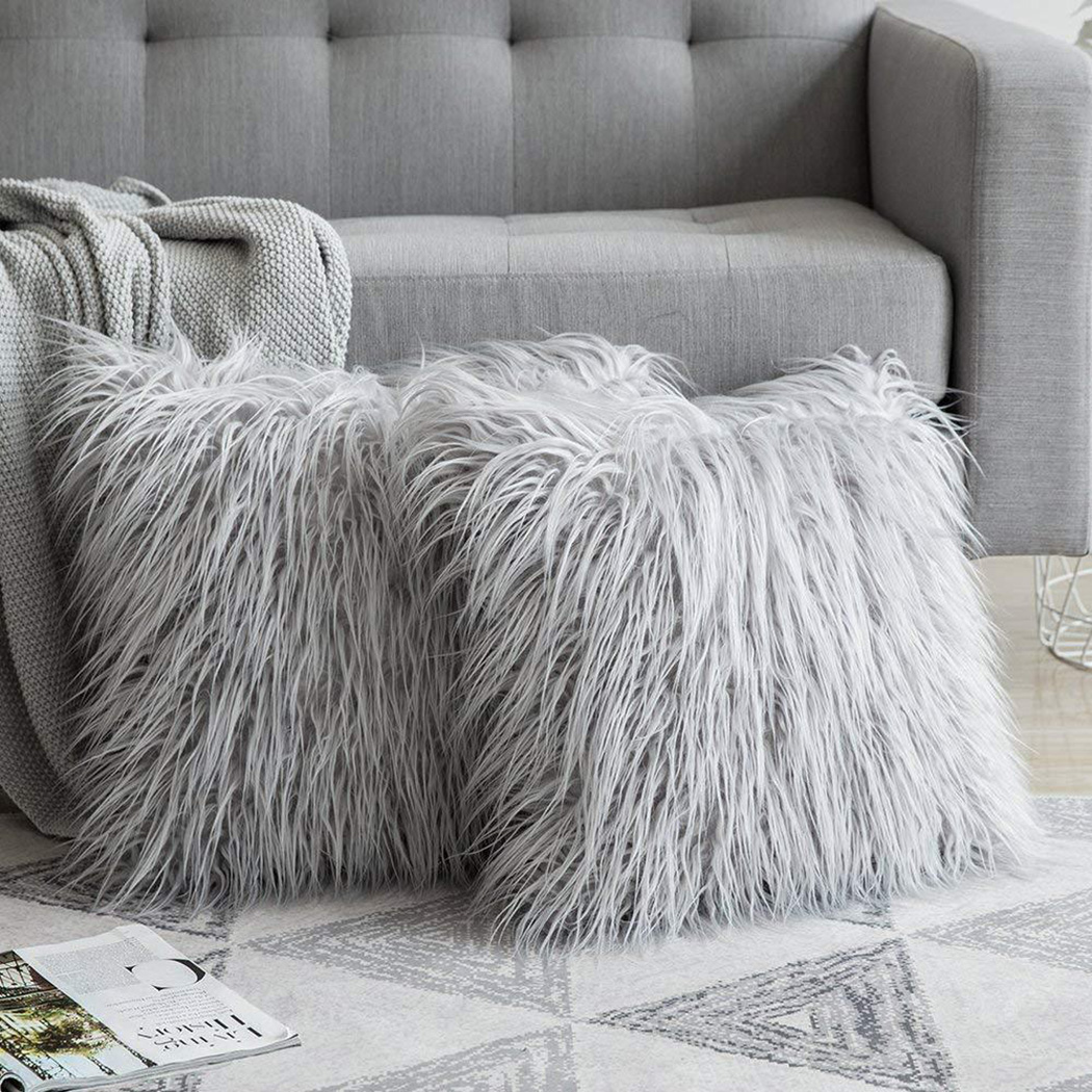 Soft Long Fur Fluffy Sofa Pill – Home Textiles Luxury recenzja i cena