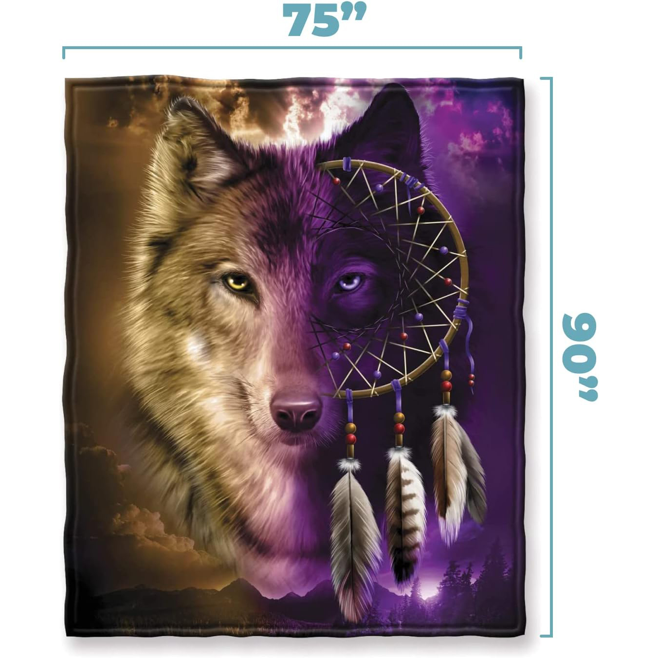 Dawhud Direct Wolf Dreamcatche – Home Textiles Direct recenzja i cena