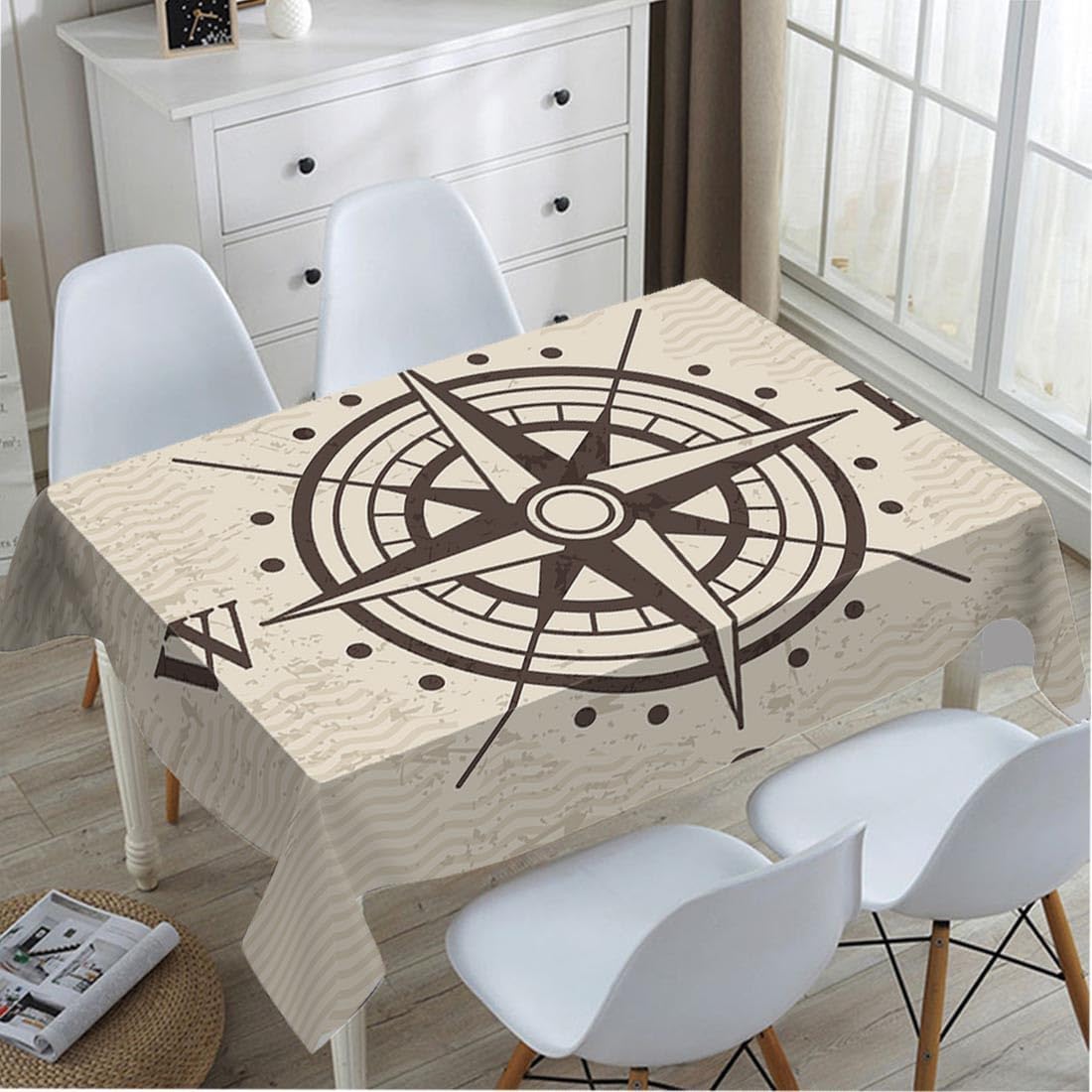 Vintage Compass Map Adventure  – Home Textiles Direct recenzja i cena