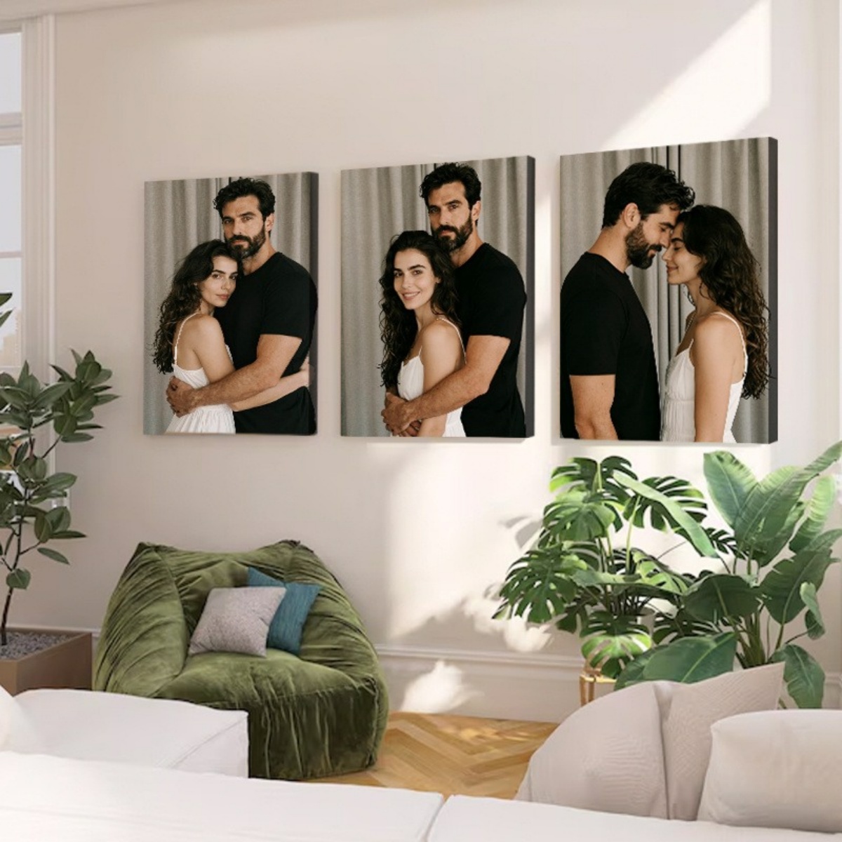 Set of 3 Custom Photo Decor Pi – Home Textiles & Furnishings recenzja i cena