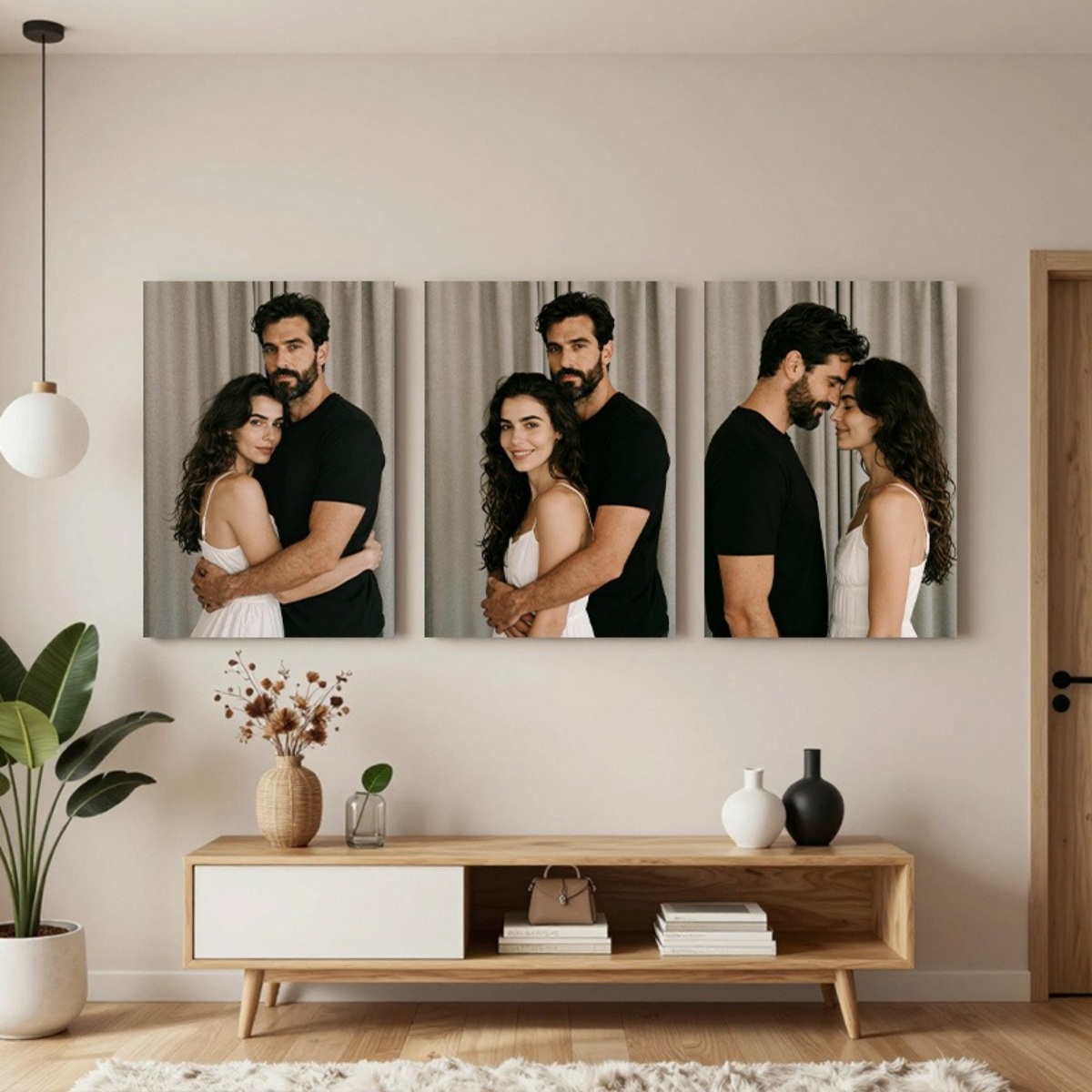 Set of 3 Custom Photo Decor Pi – Home Textiles & Furnishings recenzja i cena