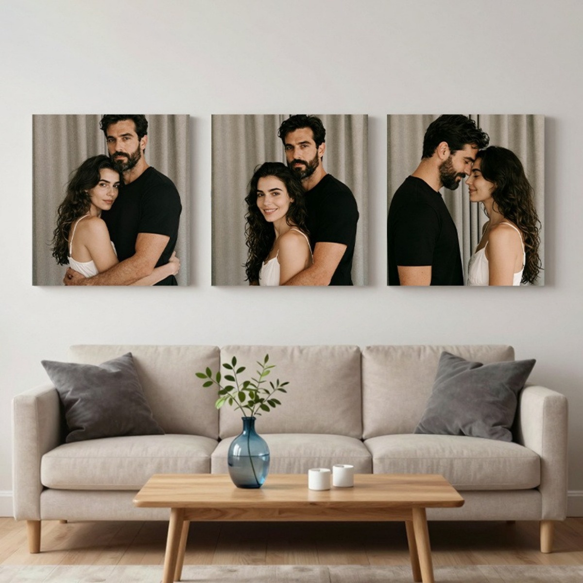 Set of 3 Custom Photo Decor Pi – Home Textiles & Furnishings recenzja i cena