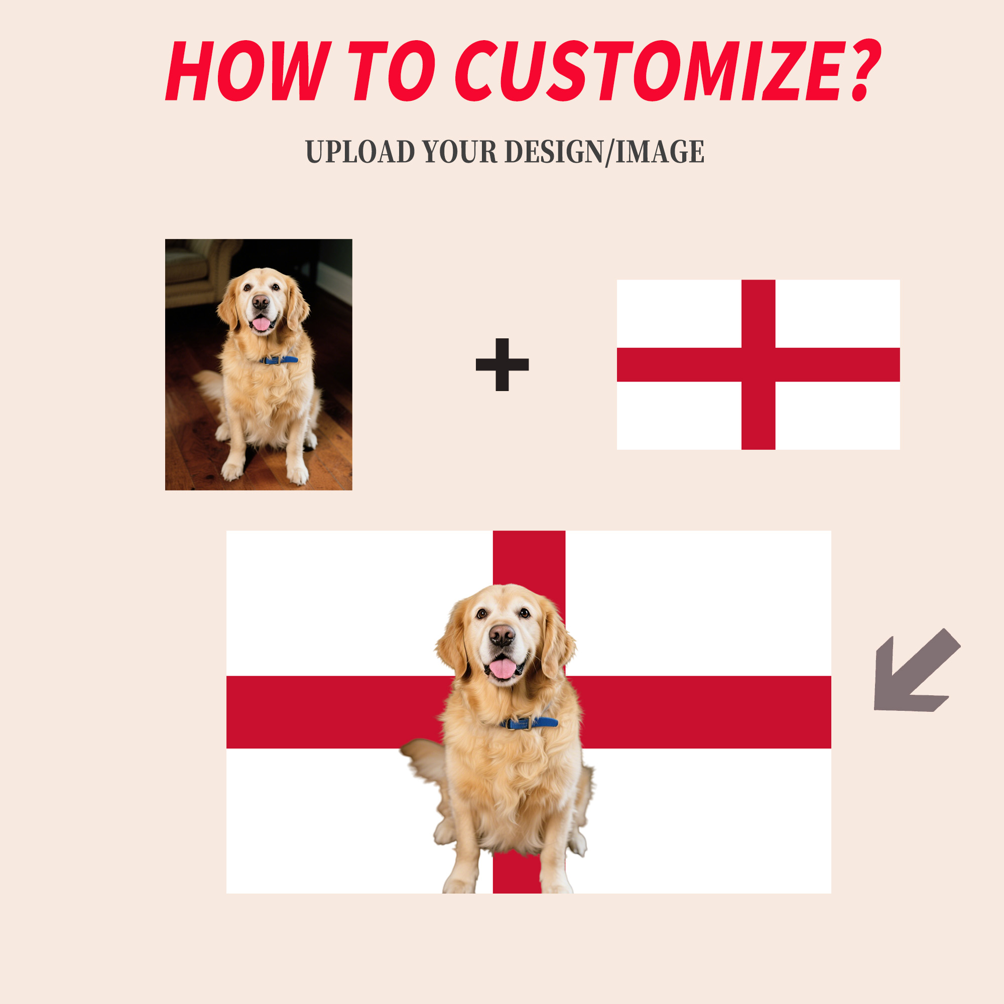 1pc 2D FLAT Personalize Englan – Home Textiles & Furnishings recenzja i cena