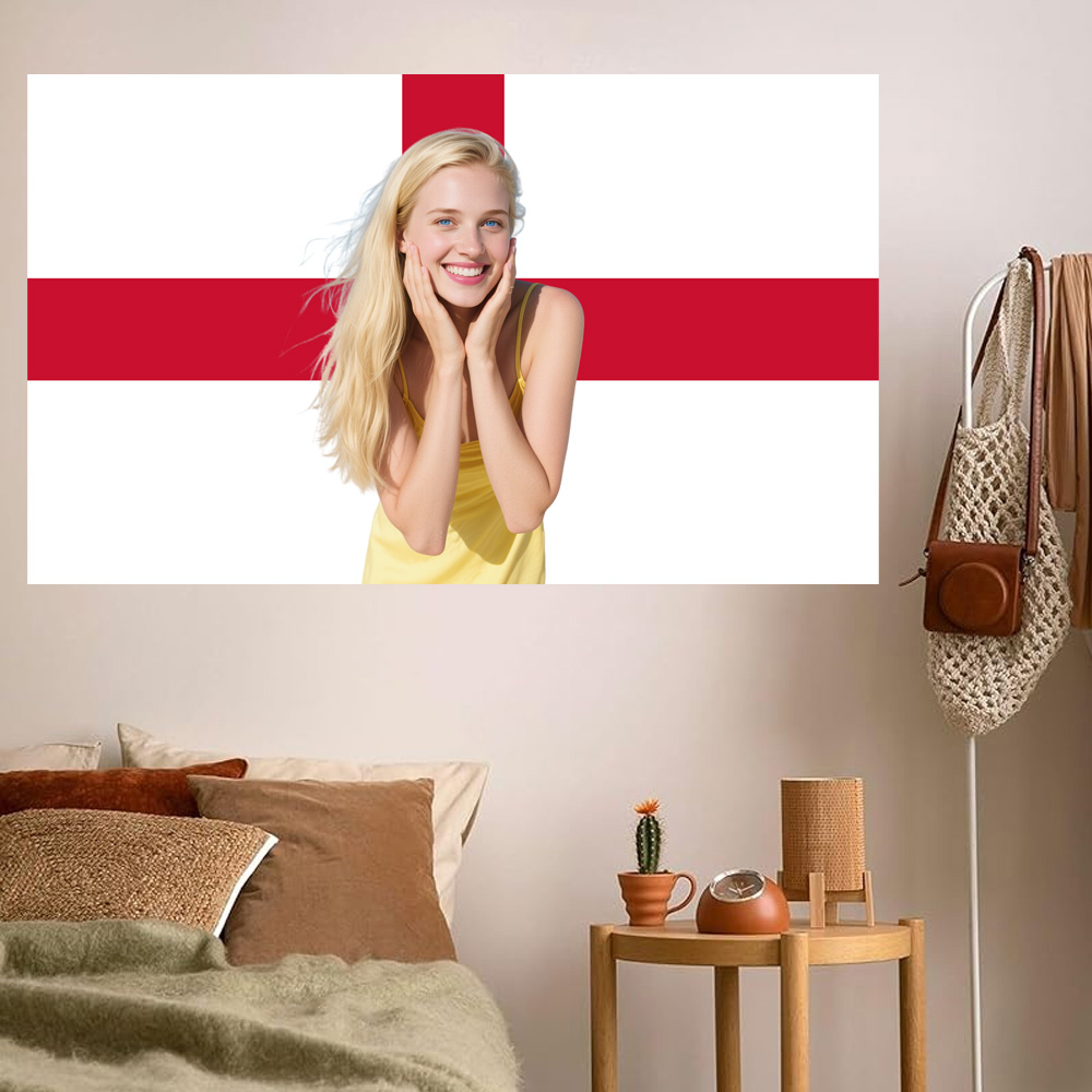 1pc 2D FLAT Personalize Englan – Home Textiles & Furnishings recenzja i cena