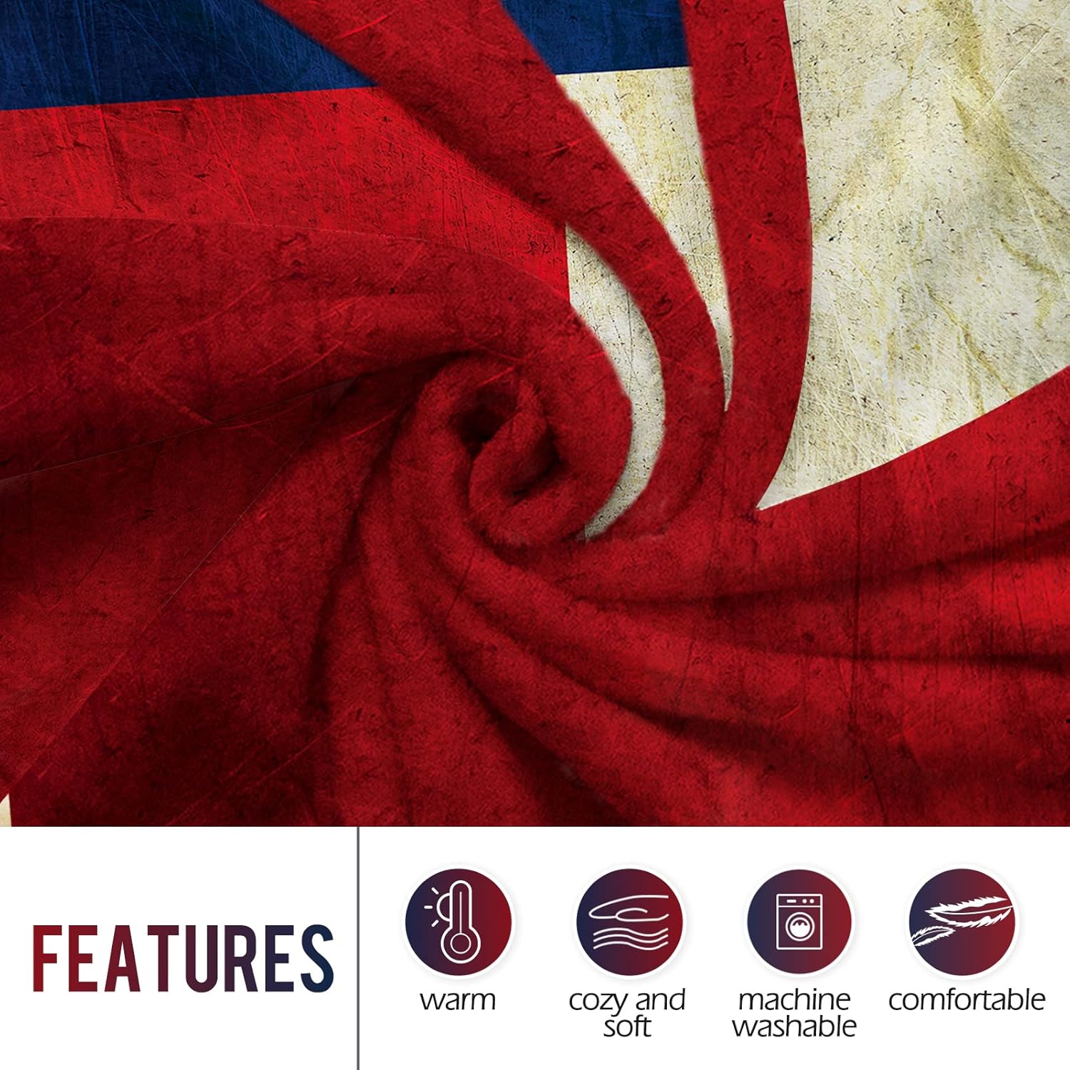 Levens Texas Flag Throw Blanke – Home Textiles & Furnishings recenzja i cena