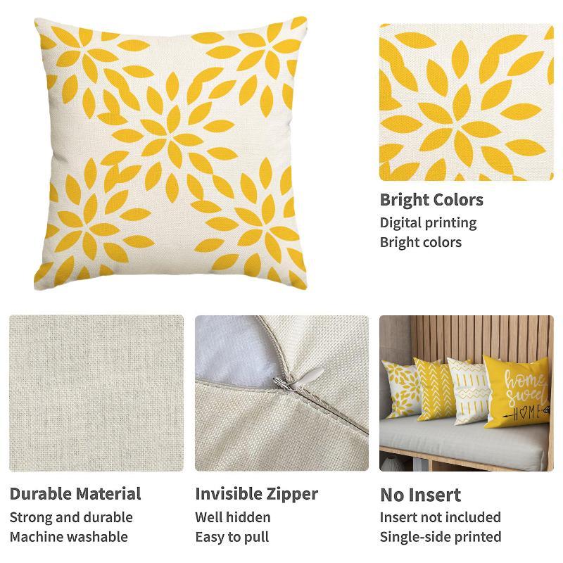 Geometric Pattern Pillow Case  – Home Textiles & Furnishings recenzja i cena