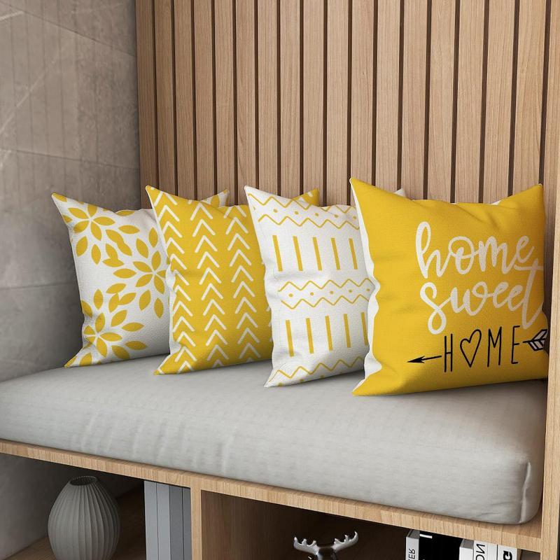 Geometric Pattern Pillow Case  – Home Textiles & Furnishings recenzja i cena