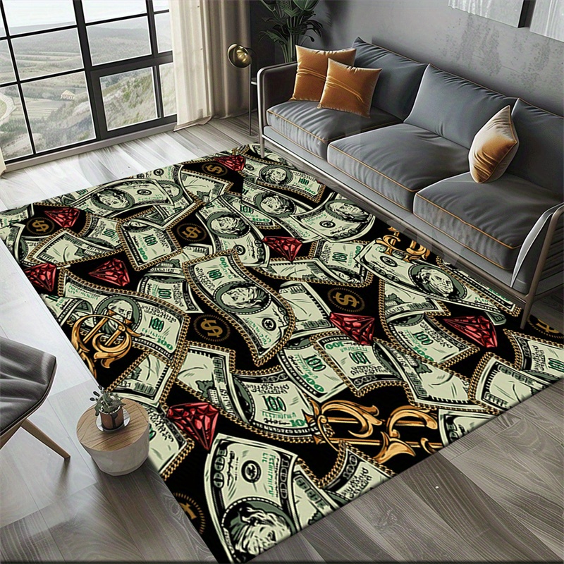 Luxurious Dollar Bill Design A – Home Textiles Luxury recenzja i cena