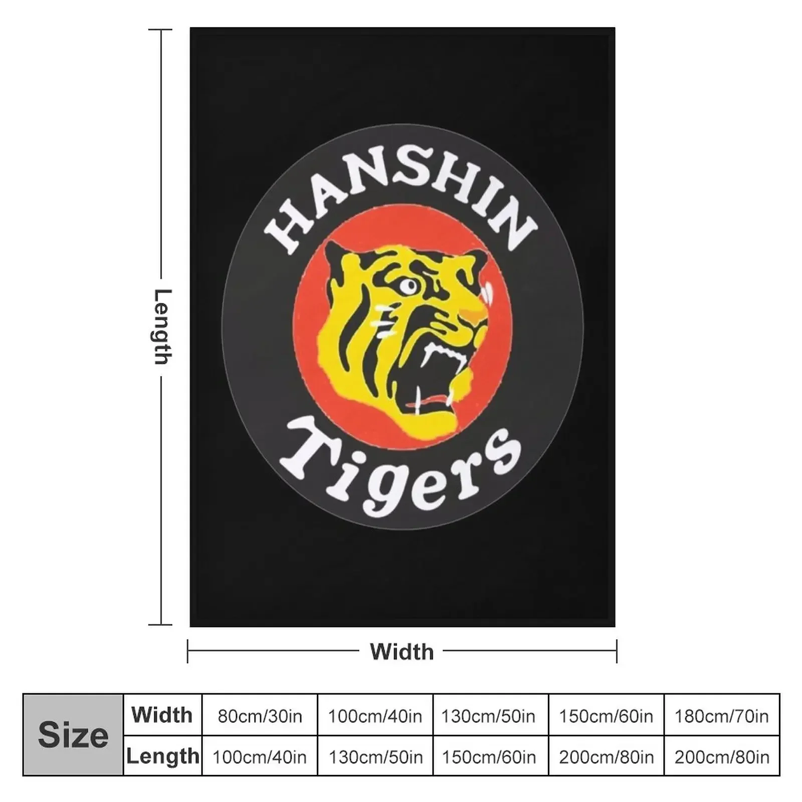Hanshin Tigers Vintage Basebal – Home Textiles Logo recenzja i cena