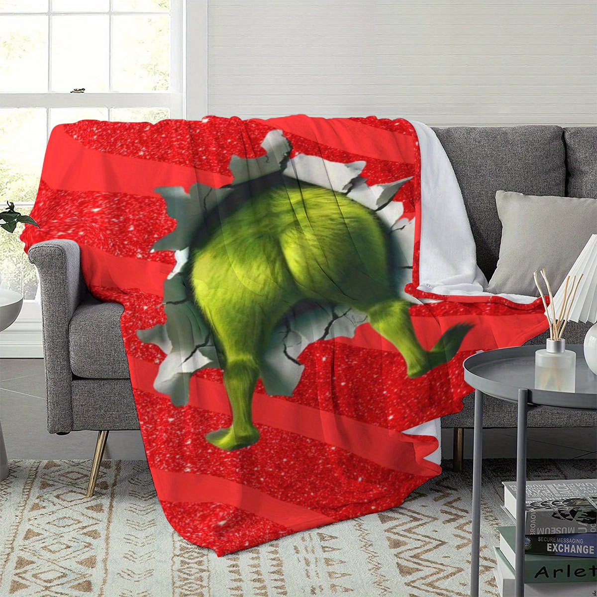 A plush wool blanket featuring – Home Textiles Images recenzja i cena
