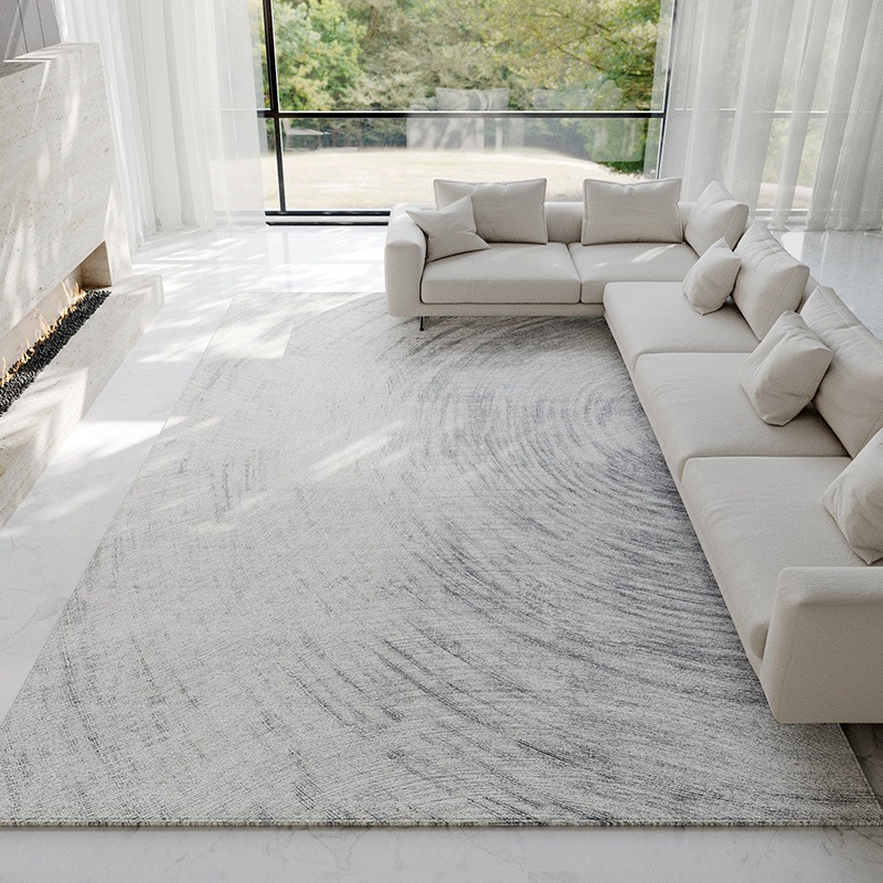 Abstract Light Gray Carpet Mod – Home Textiles Luxury recenzja i cena