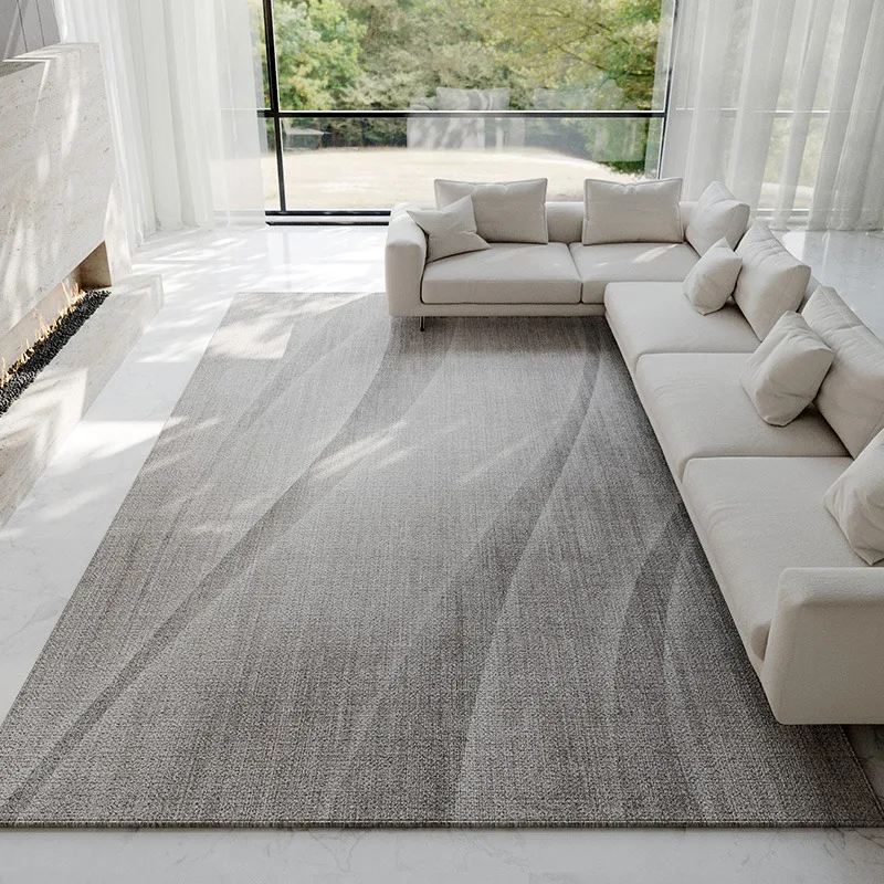 Abstract Light Gray Carpet Mod – Home Textiles Luxury recenzja i cena