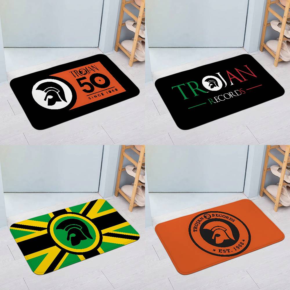 Trojans-Records-logo Floor Mat – Home Textiles Logo recenzja i cena