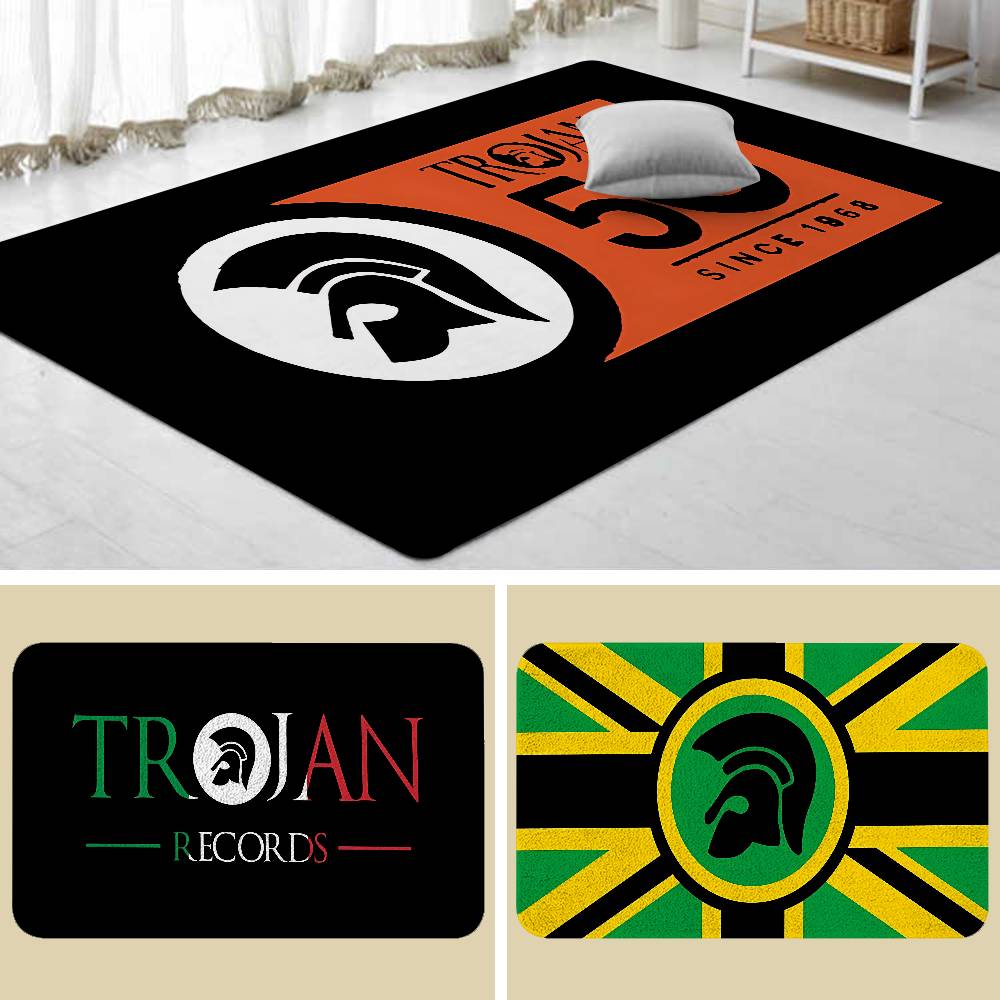Trojans-Records-logo Floor Mat – Home Textiles Logo recenzja i cena