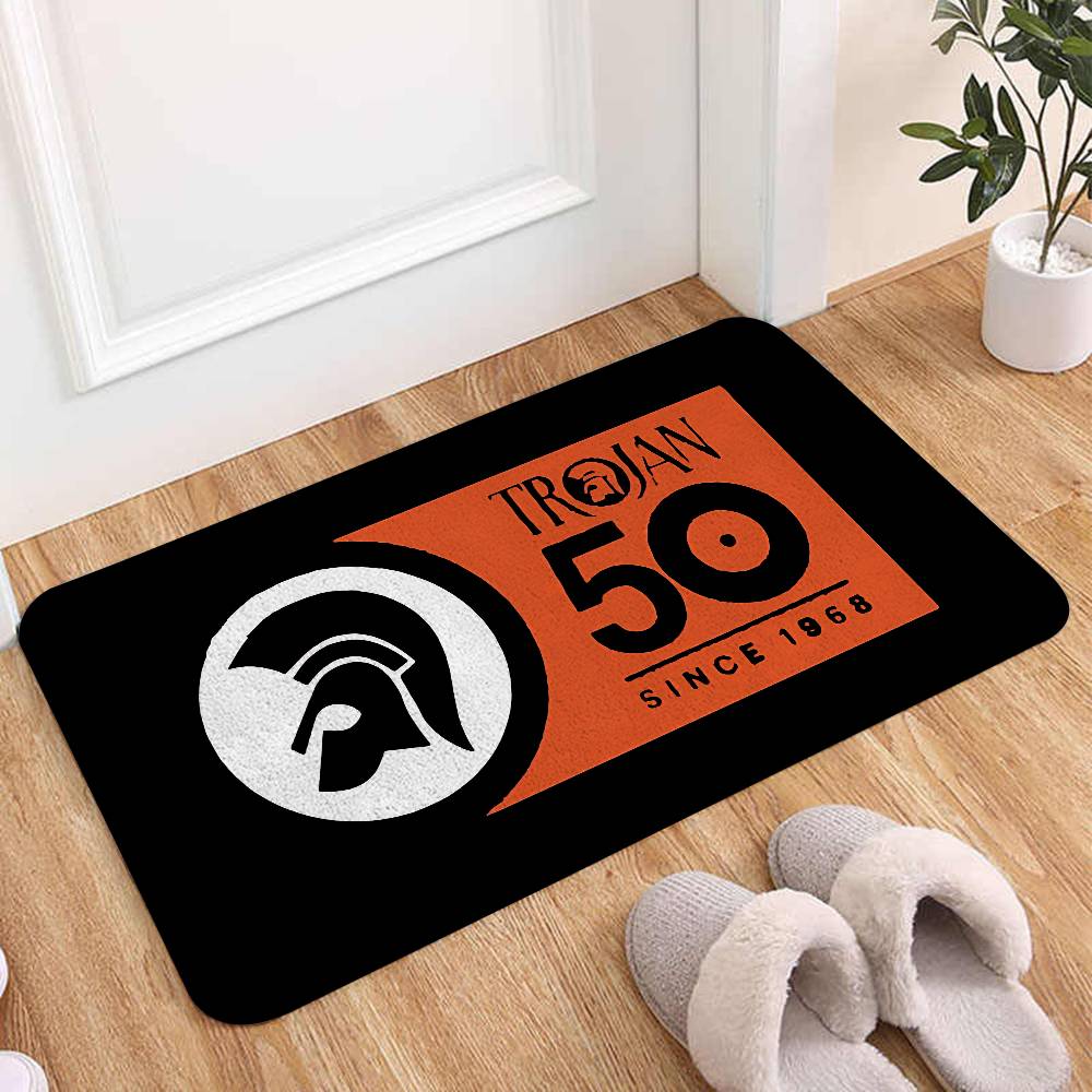 Trojans-Records-logo Floor Mat – Home Textiles Logo recenzja i cena