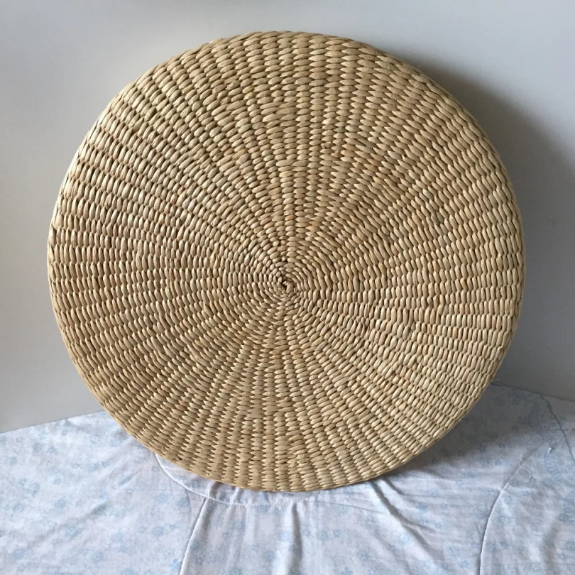 Hot 40cm*40cm Handmade Woven N – Floor Cushion Pouf recenzja i cena