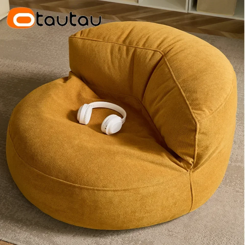 OTAUTAU Filled Bean Bag with F – Floor Cushion Pouf recenzja i cena