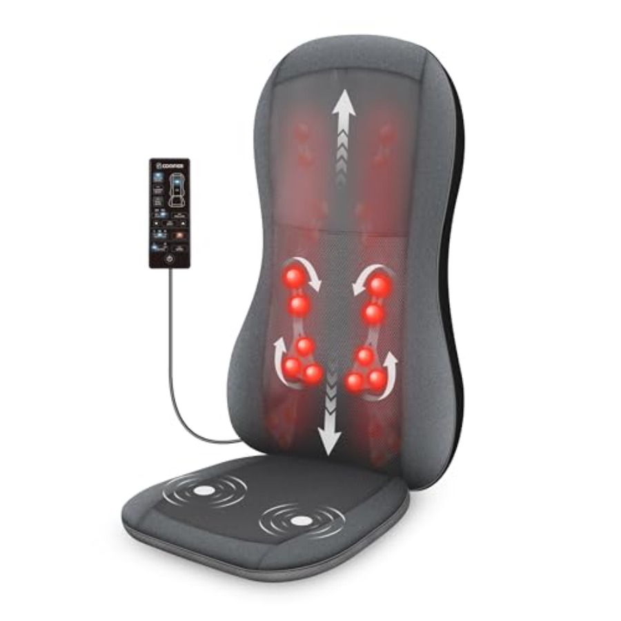 Shiatsu Full Back MassagerMass – Heated Pad Electric recenzja i cena