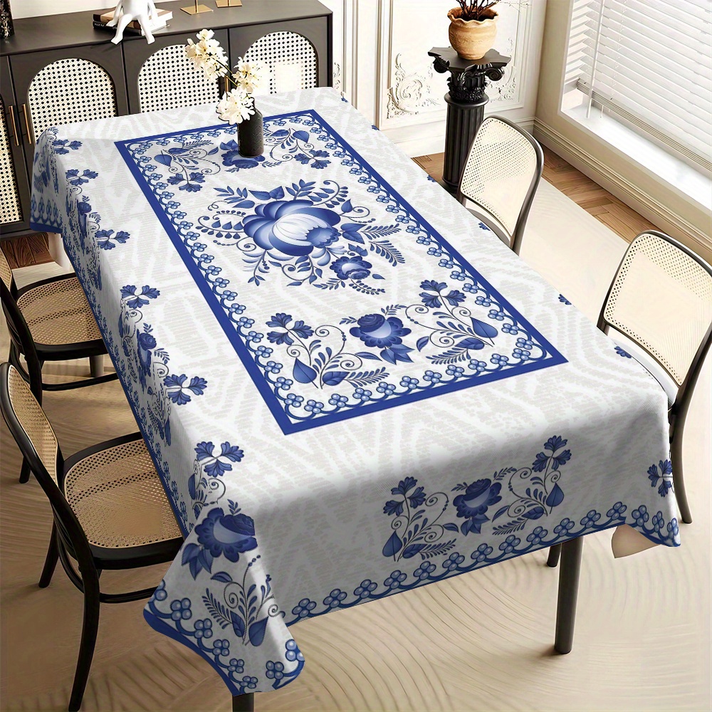 Country Style Square Tableclot – Home Textiles & Furnishings recenzja i cena