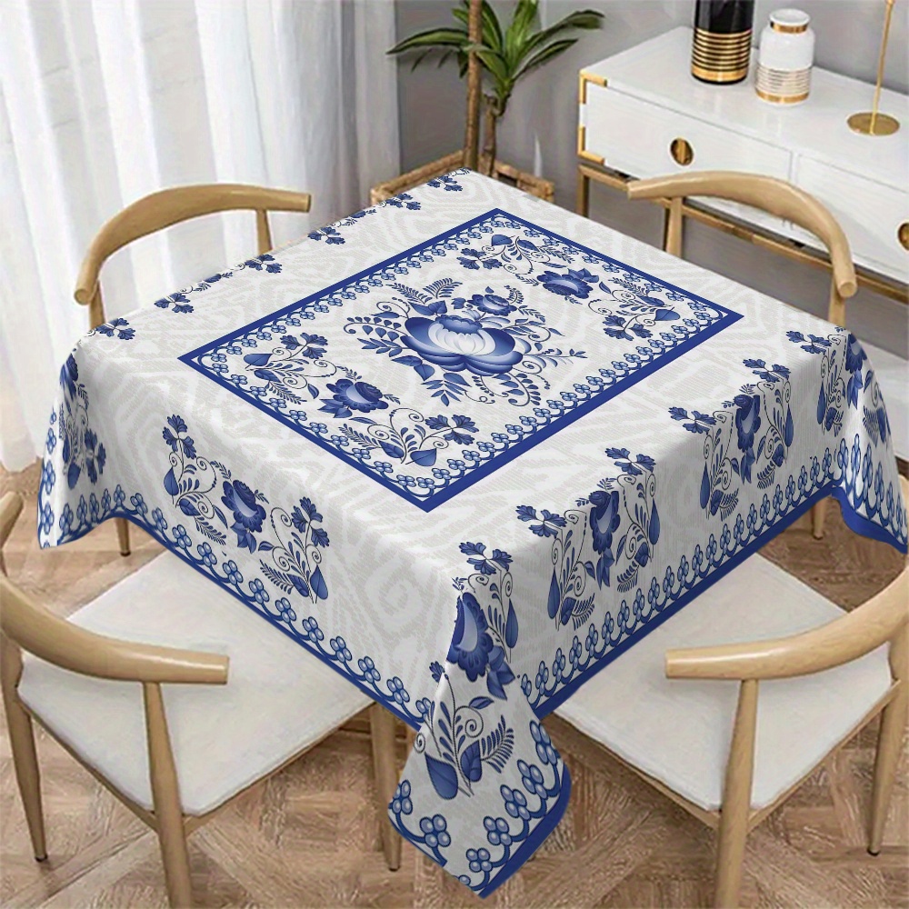 Country Style Square Tableclot – Home Textiles & Furnishings recenzja i cena