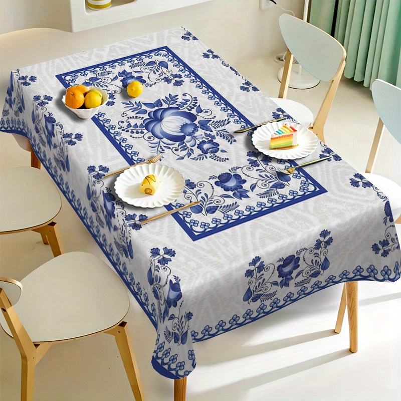 Country Style Square Tableclot – Home Textiles & Furnishings recenzja i cena