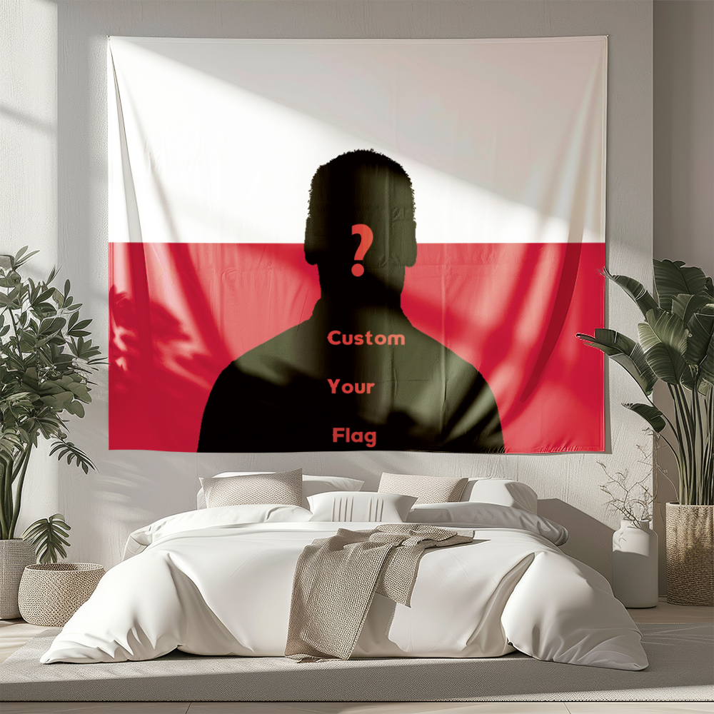 1Pc Custom Photo Polyster Flag – Home Textiles & Furnishings recenzja i cena