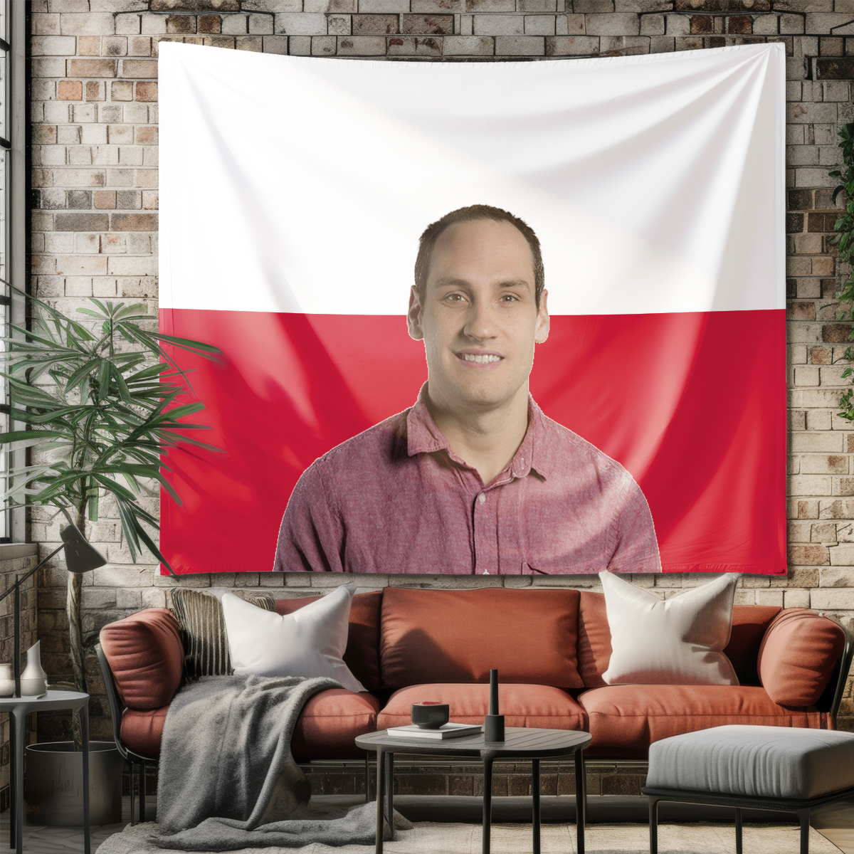 1Pc Custom Photo Polyster Flag – Home Textiles & Furnishings recenzja i cena