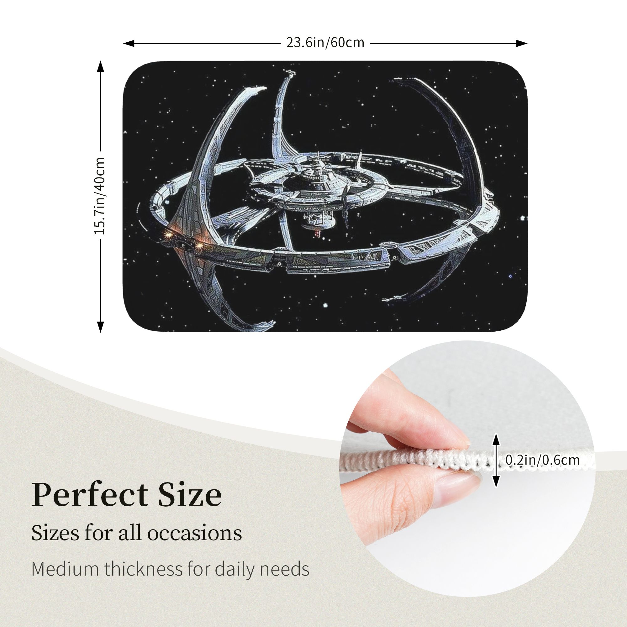 Stars Treks Deep Space Nine Lo – Home Textiles Logo recenzja i cena