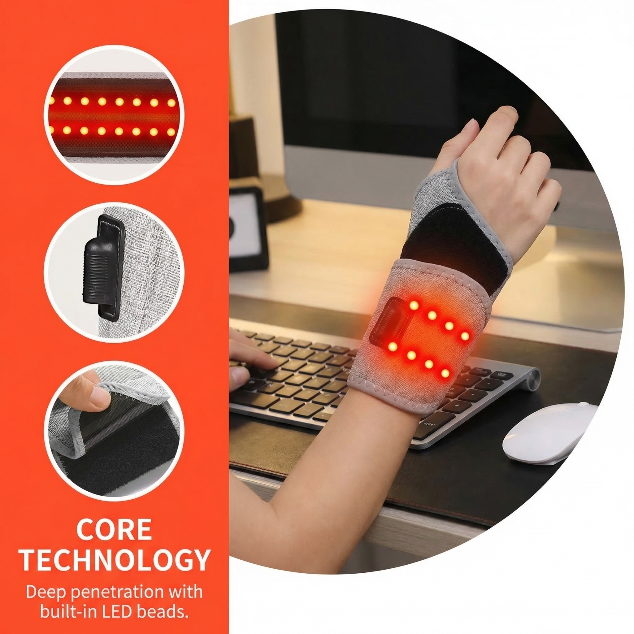 Heated Wrist Wrap Electric Hea – Heated Pad Electric recenzja i cena