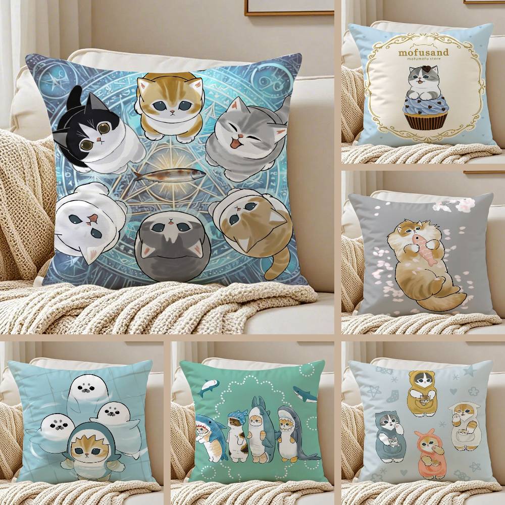 Luxury Cute mofusand cat Pillo – Home Textiles Luxury recenzja i cena