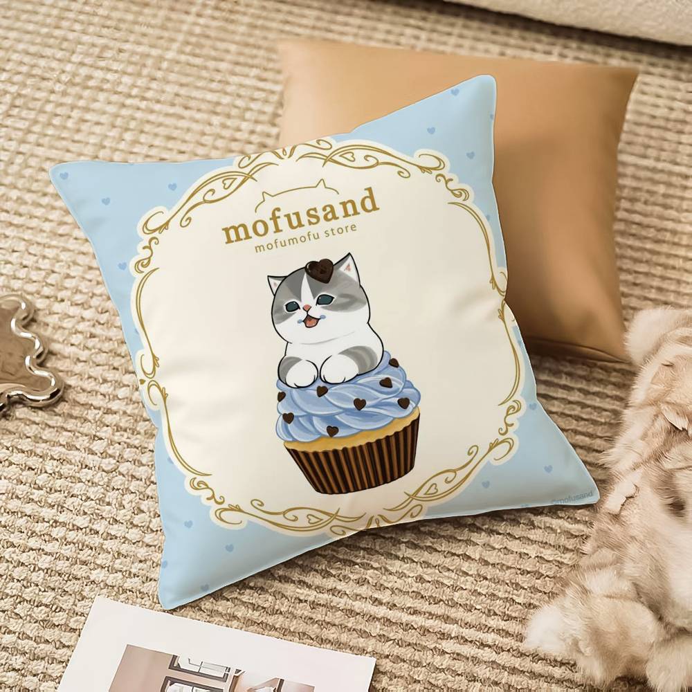 Luxury Cute mofusand cat Pillo – Home Textiles Luxury recenzja i cena
