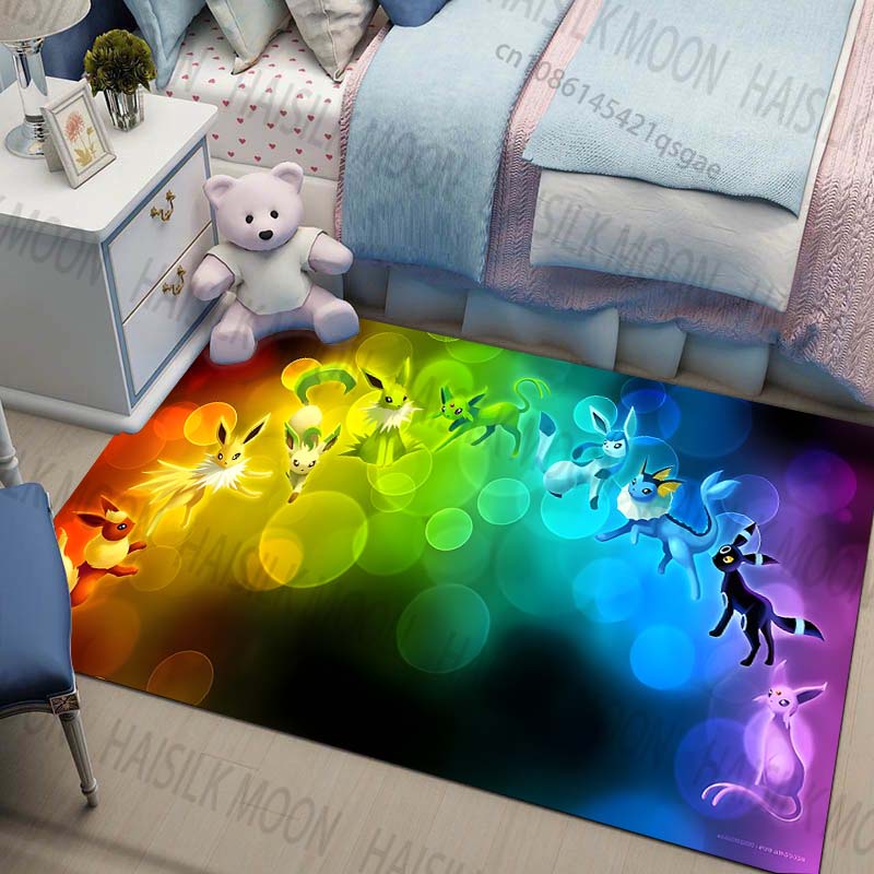 Multi-Sizes Pokemon All Eeveel – Home Textiles Luxury recenzja i cena