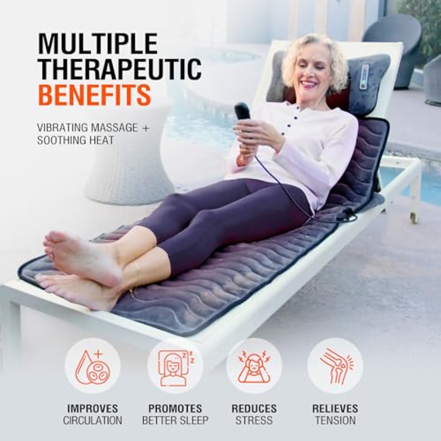 Powermat Full Body Massage Mat – Heated Pad Electric recenzja i cena