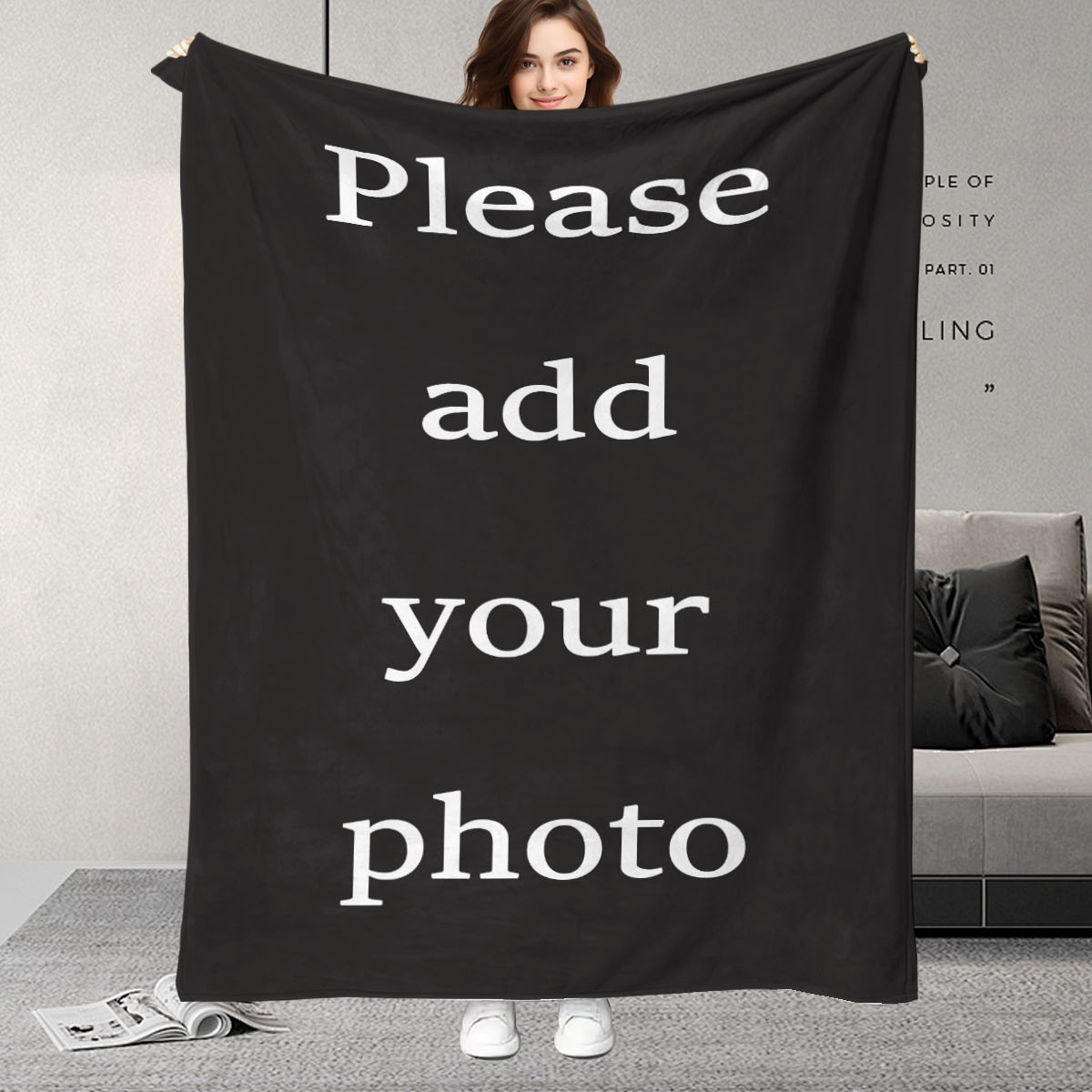 Custom Digital Flannel Fleece  – Home Textiles Images recenzja i cena
